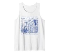 Romeo Juliet Shakespeare Hamlet Book Lover Bookworm Cute Débardeur
