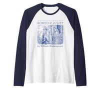 Romeo Juliet Shakespeare Hamlet Book Lover Bookworm Cute Manche Raglan