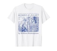 Romeo Juliet Shakespeare Hamlet Book Lover Bookworm Cute T-Shirt