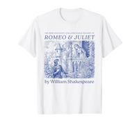 Romeo Juliet Shakespeare Hamlet Book Lover Bookworm Cute T-Shirt Graphique avec Valeur