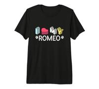 Romeo Nom personnalisé pour Chien Romeo T-Shirt Haut de Gamme