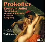 Prokofiev / Simonov – Suites Romeo et Juliette et Lieutenant Kije, Symphonie N° 1 – CD – Alto