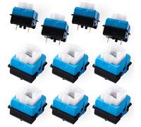 Romer G Lot de 10 commutateurs de clavier mécaniques compatibles avec les claviers Logitech G810 G910 G413 Pro (bleu)