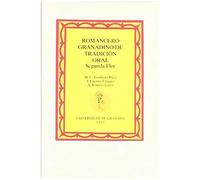 Romero López, A: Romancero Granadino De Tradición Oral : Seg