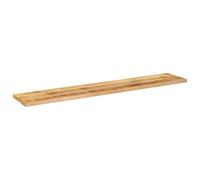 ROMHZKS Plateau de table rectangulaire en bois massif vieilli - 180 x 20 x 3,8 cm - Pour table de bar, table d'appoint ou projets de meubles - Plateau de table robuste et durable en bois de manguier