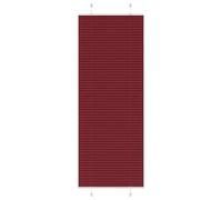ROMHZKS Store plissé rouge bordeaux 70 x 200 cm largeur du tissu 69,4 cm polyester protection solaire moderne et brise-vue pour la maison