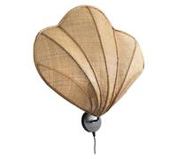 Romimex Applique murale naturelle coquillage 60 x 60 x 15 cm