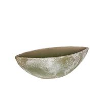 Romimex Centre de Table Antique Vert 34 x 11 x 13 cm