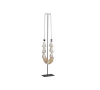 Romimex Figurine décorative Blanc Beige Collier de Coquillages 40 x 55 x 15 cm