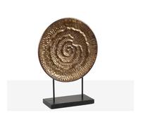 Romimex Figurine décorative dorée 39 x 52 x 14 cm Disque