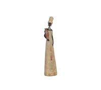 Romimex Figurine décorative Multicolore en résine Africaine Vase 11 x 46 x 8 cm