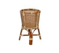 Romimex Jardinière Naturelle en rotin 35 x 55 x 35 cm Pieds