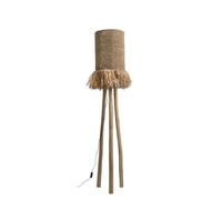 Romimex Lampadaire naturel 30 x 160 x 30 cm