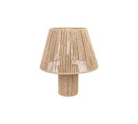 Romimex Lampe de table beige corde 22 x 36 x 22 cm
