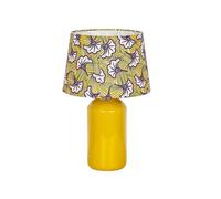 Romimex Lampe de table jaune céramique 26 x 43 x 26 cm