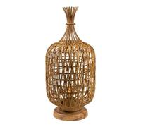 Romimex Lampe de table marron métal 23 x 50 x 23 cm
