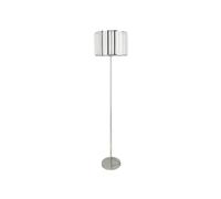 Romimex Lampe sur pied argentée 35 x 160 x 35 cm
