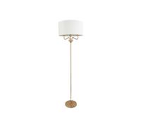 Romimex Lampe sur pied dorée 44 x 166 x 44 cm