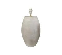Romimex Pied/Base pour Lampe Gris Céramique 23 x 49 x 23 cm