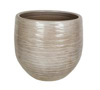 Romimex Pot Beige en céramique 30 x 30 x 30 cm