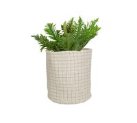 Romimex Pot Blanc/Gris 30 x 35 x 30 cm