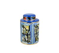 Romimex Pot Multicolore Porcelaine 21 x 36 x 21 cm