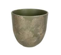 Romimex Pot Vert céramique 27 x 27 x 27 cm