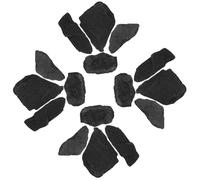 ROMISBABA 1 Granulés De Charbon De Bambou Absorbeur D'humidité pour Placard Barbecue Au Charbon De Bois Formule Bananes Fraîches Assainisseur D'ambiance Désodorisant Black Carbone