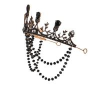 ROMISBABA 1 Pièce Diadème Gothique Élégant pour Fête pour Femme Accessoire de Coiffure pour Événements Festivals et Photos