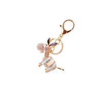ROMISBABA 1 Pièce Porte-clés Décoratif Bleu Âne Mignon Pendentif Clé Sac Élégant pour Femme Garçon Fille et Ado Design Porte-clés