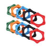 ROMISBABA 10 pièces Anneaux Antidérapants pour Microphone Ø35mm Colorés Bleu Vert Noir Protection Antichute pour Micro Ktv Conférence Studio