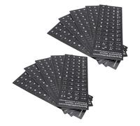 ROMISBABA 10 Pièces Autocollants Clavier Espagnol PVC Couverture Clavier Compatible Pc Portable Protection et Pratique