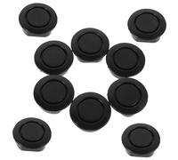 ROMISBABA 10 pièces Bouchons Radar Recul pour Pare-Chocs et Arrière Cache Trou Protection Trou Capuchon Auto Body Hole Cover Noir