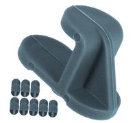ROMISBABA 10 pièces Support Étagère Congélateur Plastique Robuste Clips Crochet pour Frigo et Rangement Organisé Accessoires Remplacement Freezer Shelf Clips