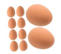 ROMISBABA 10 Pièces Œuf Caoutchouc pour Chien Lot de Interactif Rebondissant pour Petits Chiens Anti-Ennui et Résistance Mastication de Stimulation et Exercice pour Animaux de Compagnie