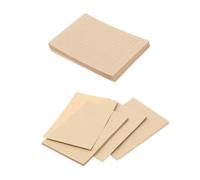 ROMISBABA 100 feuilles Papier à Lettres Kraft Rétro Papier Décriture Vintage Ligné et Élégant pour et Messages Matériel Classique pour Occasions et Festivals
