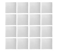 ROMISBABA 100 Pièces Chiffon de Polissage en Microfibre Double Face pour Nettoyer Bijoux et Argenté, Nettoyant pour Accessoires Précieux, Entretien Quotidien