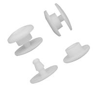 ROMISBABA 1000 paires Boutons Pression Fixation Masque Blanc Crochet Résine Élastique Jetables pour Masques et Accessoires de