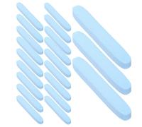 ROMISBABA 100pièces Tampons Compressés Visage Jetables Bleus Éponges Faciales Douces à Expansion Instantanée Nettoyage et Exfoliation pour Peaux Sensibles pour Voyage Bureau