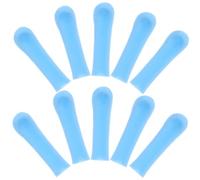 ROMISBABA 10pcs Manchons en Silicone Doux pour Cuillère à Oreille, Couvercles Remplaçables Confortables pour Nettoyage Facile des Oreilles, Design Mignon et Pratique