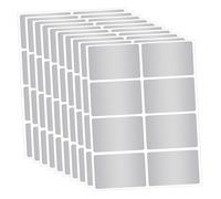 ROMISBABA 12 feuilles Étiquettes Adhésives Imperméables pour Boîtes de Rangement Cuisine et Congélation Autocollants Résistants à Lhuile pour Organisation Bouteilles et Stockage Ménager