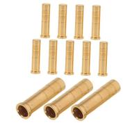ROMISBABA 12 Pièces Arrow Insert Brass Screw-in Connector for Shafts Balanced Flight Archery Accessories