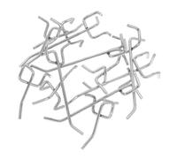 ROMISBABA 12 pièces Crochets Panneaux Perforés Métalliques Crochets pour Étagères Garage Bijoux Installation Facile Sans Outils