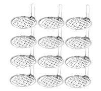 ROMISBABA 12 pièces Grattoir Acier Inoxydable pour Nouilles Froides et Gelée Outil de Cuisine Ergonomique Polyvalent Facile à Nettoyer et Accessoire Pratique pour Maison