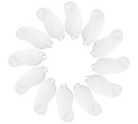 ROMISBABA 12 pièces Masques de Sommeil Usage Unique Polyester Satiné Cache-yeux Résistant à l'Usure Légers et Bloqueurs de Lumière pour Dormir et Jeux Convient Aux Enfants et Adultes