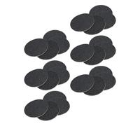 ROMISBABA 120 Disques Abrasifs Noirs en Carbure de Silicium pour Râpe Pédicure Électrique, Exfoliation Design Ergonomique, Accessoire pour Soin des Pieds