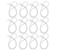 ROMISBABA 15 Pièces Lot de 15 Cordons Élastiques Marron en Nylon 1,5 MM X 1 M pour Carnets et Cahiers, Bandes Extensibles Multifonctionnelles pour Organisation Sécurisée, Accessoires de
