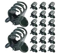 ROMISBABA 150 Pièces Clips de Fixation pour Vignes de Plantes Pinces de Support Plastique pour Orchidées Tomates et Fleurs Maintien Stable et Doux des Tiges Accessoires de Jardinage Vert