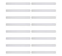 ROMISBABA 16 Pièces Barres de Mousse Blanche pour Canapé et Fauteuil, Support Élastique Antidérapant, Combleur D’Espace en Écume pour Housse de Canapé