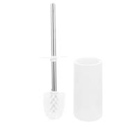 ROMISBABA 1ensemble Brosse WC avec Support Set de Nettoyage pour Cuvette de Toilette Brosse à Récurer et Ergonomique Manche Antidérapant Nettoyant Toilette pour Usage Domestique